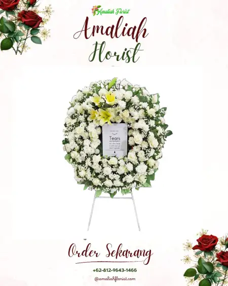 Krans Bunga Duka Labuhan Ratu V